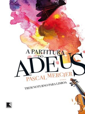cover image of A partitura do adeus